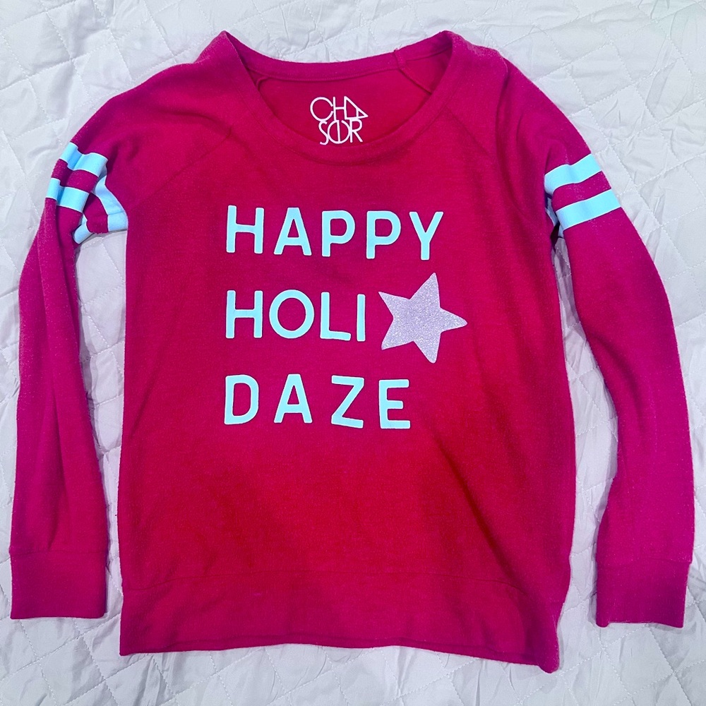 Chaser holiday sweater size medium